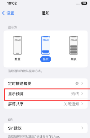 资阳苹果售后维修中心分享iPhone手机收不到通知怎么办 