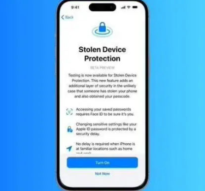 资阳苹果授权维修店分享被盗设备保护功能开启方法