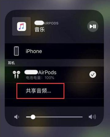 资阳苹果14音频维修点分享iPhone14音频共享设置方法 